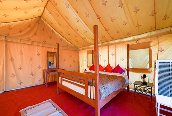 Desert Camp Internal Tent Room Photo