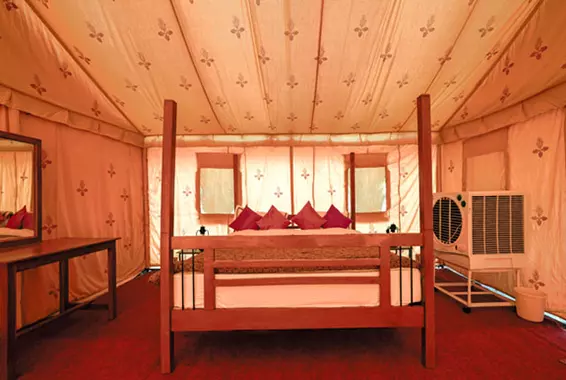 Internal photo of Prince Desert Camp